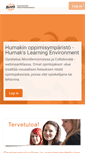 Mobile Screenshot of moodle.humak.fi
